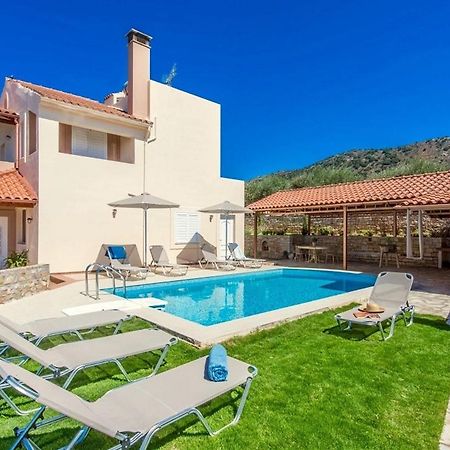Villa Korini With Swimming Pool Achlades Экстерьер фото