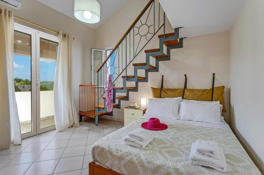 Villa Korini With Swimming Pool Achlades Экстерьер фото