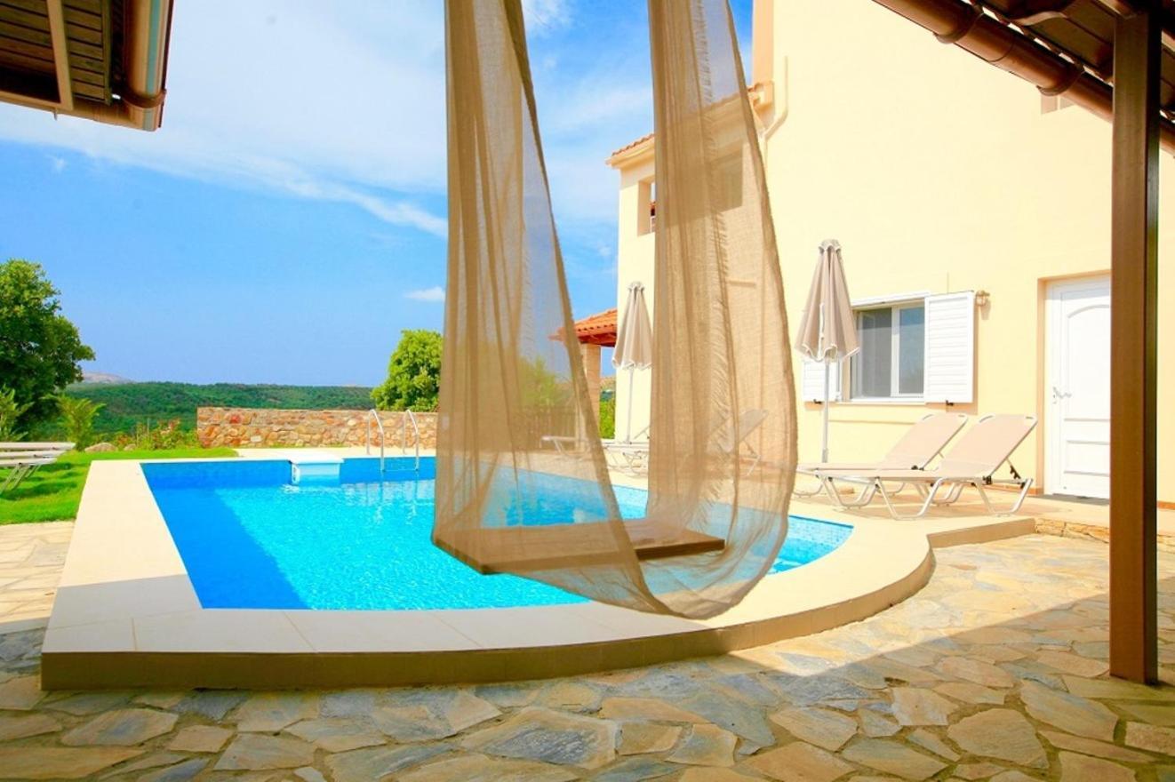 Villa Korini With Swimming Pool Achlades Экстерьер фото